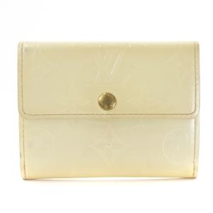 ヴェルニ ラドロー コインパース コインケース 小銭入れ カードケース 二つ折り エナメル レザー ペルル アイボリー M91160