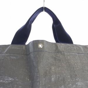 Hervé Chapelier マルシェバッグM トートバッグ ハンドバッグ グレー 2012PP