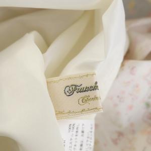 franche lippée cherir la femme タックスカート フレア フラワー アニマル 総柄 ひざ丈 M アイボリー マルチカラー