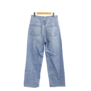 upper hights THE NIECE FLOW デニムパンツ ジーンズ ストレート ワイド 25 ライトブルー
