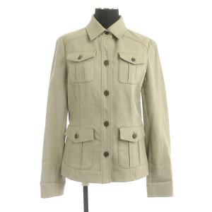 ANAYI セットアップ上下 デニム ジャケット Gジャン ロングスカート ストレッチ ラメ 36 グレージュ