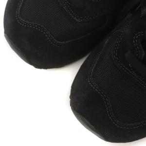 New Balance ML574EVE スニーカー スエード レザー ロゴ US8 トリプルブラック