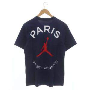 DB6509-410 パリサンジェルマンジョーダンブランドロゴTシャツ