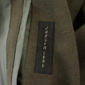JURGEN LEHL ウールアンゴラジャケット ダブル 茶 ブラウン