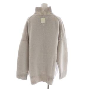 CINOH OVER SIZE HI NECK KNIT ニット ファインメリノウールハイネックオーバーサイズニット セーター 長袖 38