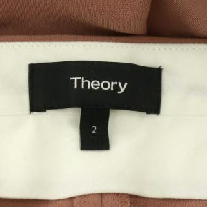 Theory 21AW ADMIRAL CREPE WAIST TAB PANT パンツ テーパード センタープレス ジッパーフライ 2