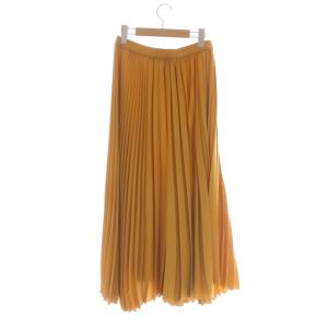 Theory natural  crepe irregular pleat sk スカート ロング マキシ丈 プリーツ アシンメトリー S