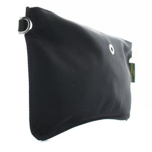 Hervé Chapelier フラットポーチM 黒 ブラック 2902NM