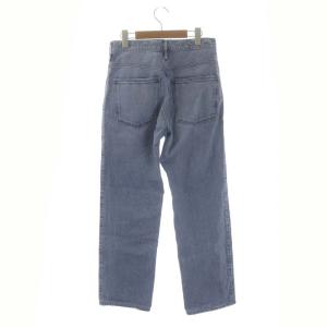 upper hights THE HIM ワイドストレートデニム パンツ ジーンズ ダメージ加工 23 ライトブルー