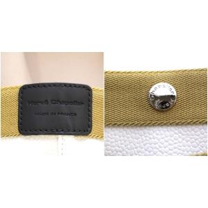 Hervé Chapelier 707GP リュクス舟型トート ハンドバッグ M ホワイト ゴールド色