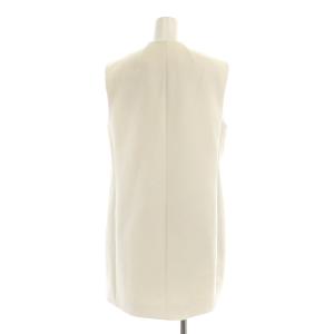 Theory CODY NYMA.V フェイクファーロングジレ ベスト アウター S オフホワイト