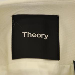 Theory CODY NYMA.V フェイクファーロングジレ ベスト アウター S オフホワイト