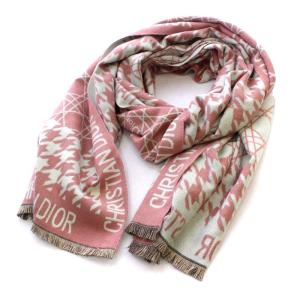 ストール マフラー カナージュ ピンク