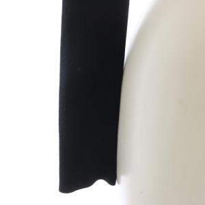 TOCCA BIS BIS ボレロ カーディガン リブニット クロップド 長袖 XS 黒 ブラック