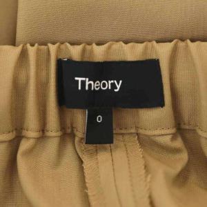 Theory 22SS LIGHT TRACEABLE TAPERED PT PL テーパードパンツ ウエストゴム ジッパーフライ ウール