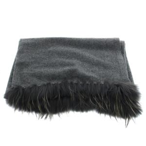 ADORE カシミヤ ニット ロングショール 38 M グレー