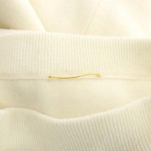 L'Appartement 21AW Knit Flare Skirt スカート ニット ロング フレア ウール 36 オフホワイト