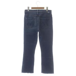 MOTHER ブーツカットデニムパンツ ジーンズ カットオフ 27 青 ブルー