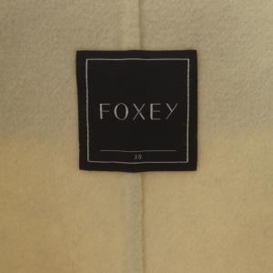 FOXEY BOUTIQUE カシミヤロングコート 38 ライトベージュ 28321