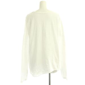 Deuxieme Classe 21AW Layering Tシャツ カットソー 長袖 ロンT 無地 コットン 白 ホワイト