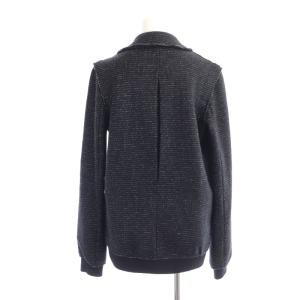 alexanderwang ウール ジップアップ ジャケット テーラード 総裏地 0 黒 白 ブラック ホワイト