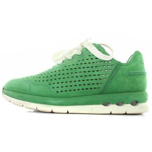 GILS スエード スニーカー 4.5M 22cm 緑 グリーン