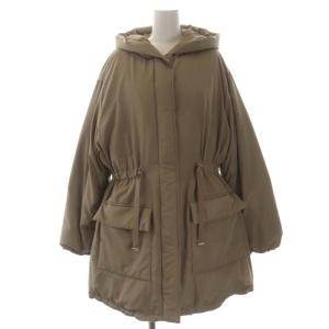 SNIDEL 22AW 西川レディモッズダウンコート アウター ジップアップ 0 モカ