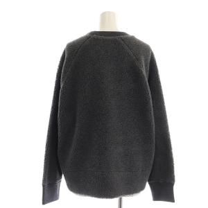Theory 21AW Boa Fleece Garner Crew J ボアプルオーバー カットソー 長袖 S グレー