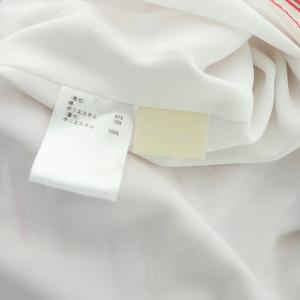 Diagram GRACE CONTINENTAL ストライプオフショルワンピース ロング 36 赤 レッド