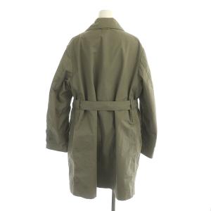 45rpm 23年 ウェザーの908ハーフコート ベルト付き カーキ