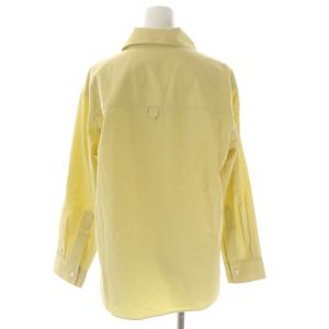 MARGARET HOWELL SOFT COMPACT COTTON POPLIN シャツ 長袖 コットン 2 黄色 イエロー