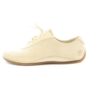 Timberland ドライビングシューズ スニーカー スエード ラウンドトゥ 7.5 24.5cm ベージュ