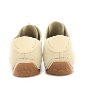 Timberland ドライビングシューズ スニーカー スエード ラウンドトゥ 7.5 24.5cm ベージュ