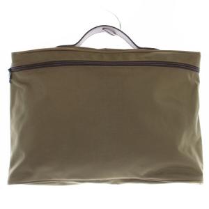 ナイロン ブリーフケース ハンドバッグ カーキ 緑