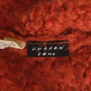 JURGEN LEHL 23AW アルパカループのレディスセーター ニット 長袖 M オレンジ