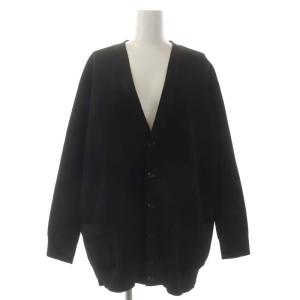 MADISONBLUE BIG KNIT Vネック カーディガン XS ブラック