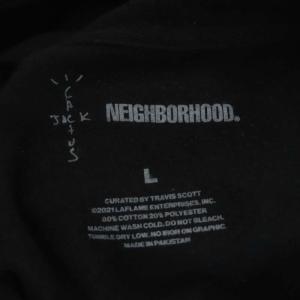 NEIGHBORHOOD × トラヴィススコット TravisScott 21SS Cactus Jack カクタスジャック ジップアップパーカー フード