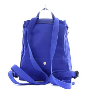 Longchamp ルプリアージュ SAC A DOS バッグ リュックサック バックパック ナイロン 青 ブルー