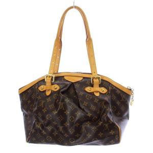 LOUIS VUITTON モノグラム ティボリGM ショルダーバッグ ブラウン M40144