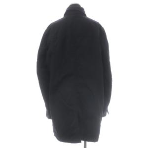 PRADA ナイロンコート ロング 中綿 46 ブラック