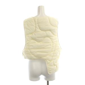 ENFOLD 23AW SKIN VEST ベスト 前開き 38 オフホワイト