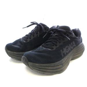HOKA ONE ONE 1127952 W BONDI 8 スニーカー ローカット US7.5B 24.5cm 黒 ブラック