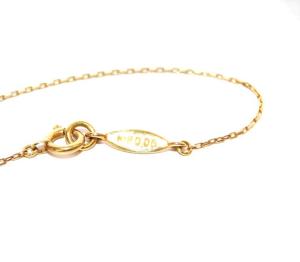 AHKAH ヴィヴィアンクチュール ブレスレット ヌーディーダイヤ 0.06ct K18 VC-475 ゴールド