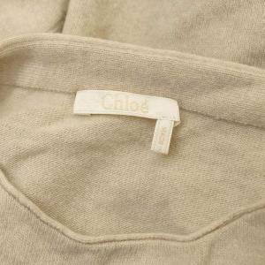 Chloe ニット セーター ウール カシミヤ混 ベージュ