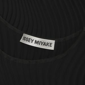 ISSEY MIYAKE 18SS プリーツ ノースリーブワンピース ロング 2 ブラック IM81FH006