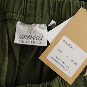 GRAMiCCi ルーズテーパードリッジパンツ ワークパンツ イージー L カーキ GMP3-F1071