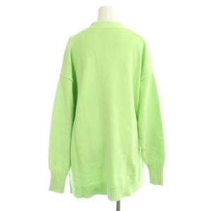 nagonstans 21SS Bulky cotton college cardigan カーディガン ニット 長袖 Vネック コットン混 38