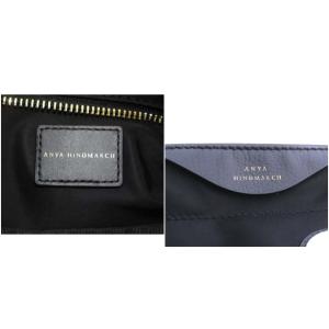 ANYA HINDMARCH EYES トートバッグ ハンドバッグ ナイロン ブラック