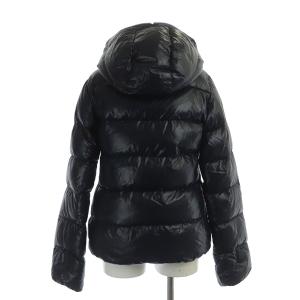 DUVETICA Thia ナイロンダウンジャケット ジップアップ フード 40 紺 ネイビー D.910.01-1035R