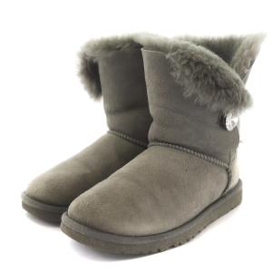 UGG australia Mini Bailey Button Bling ムートンブーツ ショート シープスキン クリスタル ボタン ラインストーン